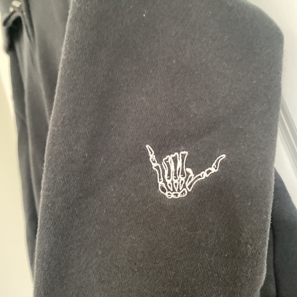 RARE Hurley Skeleton Zip-Up - Picture 3 of 6